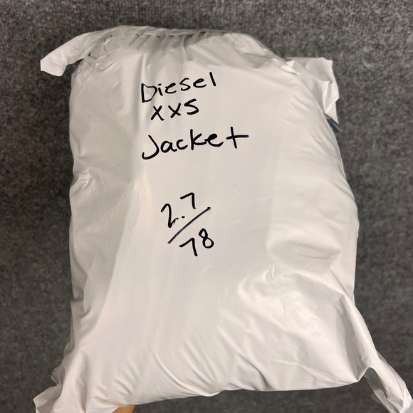 Y2K Diesel Plaid Wool Tartan Plaid Sherpa Jacket Collar and Zipper Pocket XXS - Picture 11 of 11